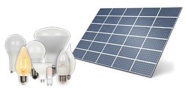 Solar Panels and LED lights